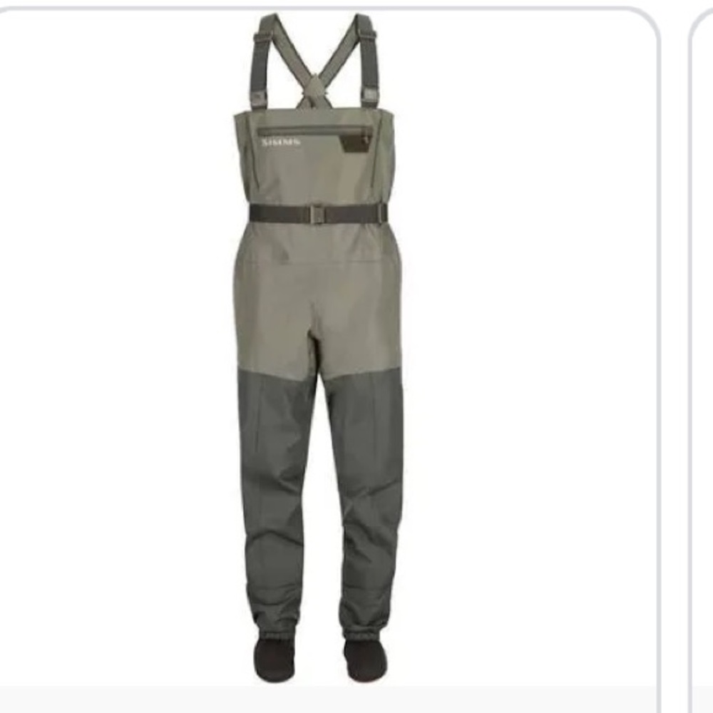 Simms Tributary Stockingfoot Waders Men’s XL Fishing Waders Waterproof